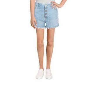 Paige Womens Size 30 Margot Denim Frayed Hem Short Cutoff Shorts